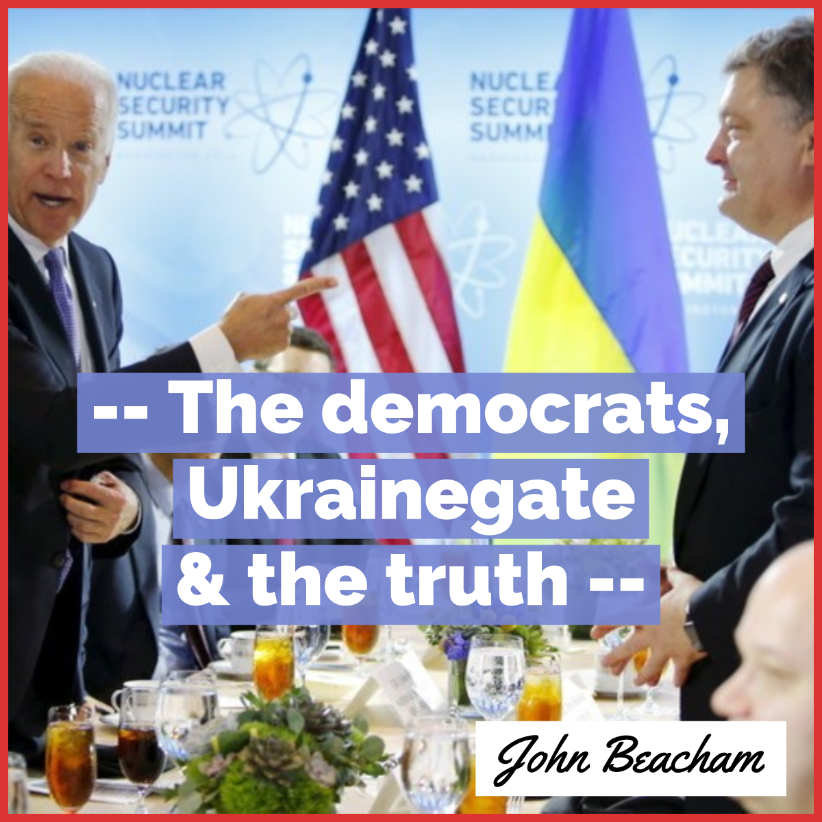 The democrats, Ukrainegate and the truth: it really does matter how you bring a leader down